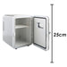 Mini Fridge White 4L Capicity USB Powered, 10w 10-65C Quiet 26.5cm White