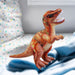 T-Rex Dinosaur Soft Toy Dinosaur Skeleton Body Plush Cuddly Plushie 25cm Brown