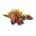 Stegosaurus Dinosaur Soft Toy Dinosaur Skeleton Body Plush Cuddly 25cm Brown