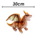Dragon Brown Soft Toy Realistic Looking Plushe Fantasy