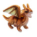 Dragon Brown Soft Toy Realistic Looking Plushe Fantasy