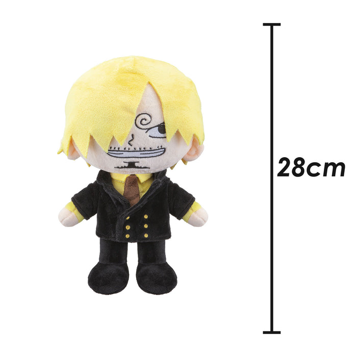 One Piece Sanji Soft Toy Japanese Manga Character Plush 28cm Multi-Coloured