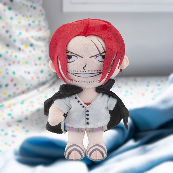 One Piece Shanks Soft Toy Japanese Manga Character Plush 28cm Multi-Coloured