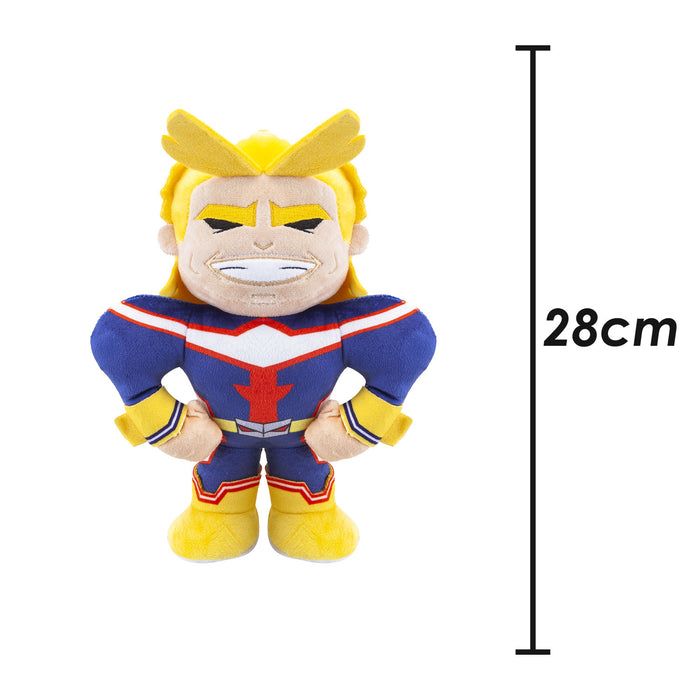 My Hero All Might Soft Toy Japanese Manga Character Plush 28cm Multi-Coloured