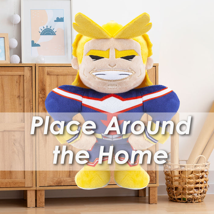 My Hero All Might Soft Toy Japanese Manga Character Plush 28cm Multi-Coloured