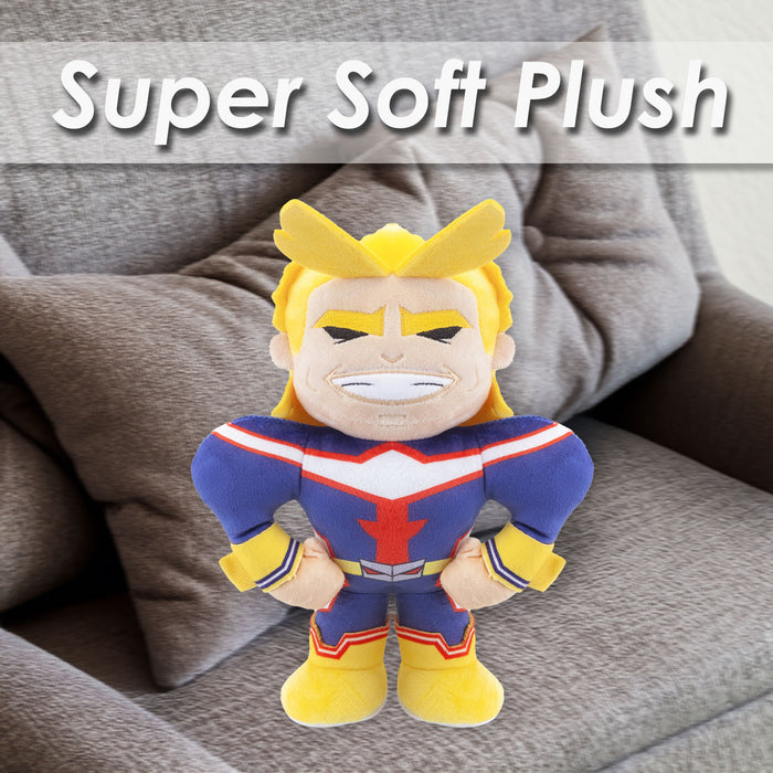 My Hero All Might Soft Toy Japanese Manga Character Plush 28cm Multi-Coloured