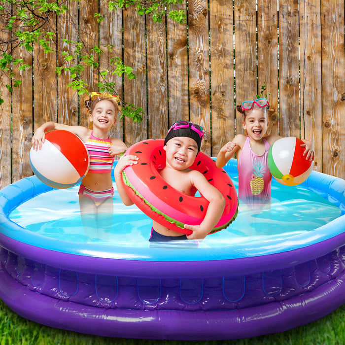 6ft Large Family Paddling Pool - Wild n' Wet