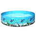 Childrens Paddling Pool 4ft, Rigid No Inflation 1. 2 x 25cm