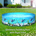Childrens Paddling Pool 4ft, Rigid No Inflation 1. 2 x 25cm
