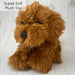 Cockapoo Dog Soft Toy Plush, Cavapoo, Labradoodle, - Red