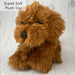 Cockapoo Dog Soft Toy Plush, Cavapoo, Cockapoo , Labradoodle, 30cm - Red