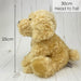 Labradoodle Dog Soft Toy Plush, Cavapoo, Cockapoo , Labradoodle, 30cm - Biscuit