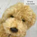 Labradoodle Dog Soft Toy Plush, Cavapoo, Cockapoo , Labradoodle, 30cm - Biscuit