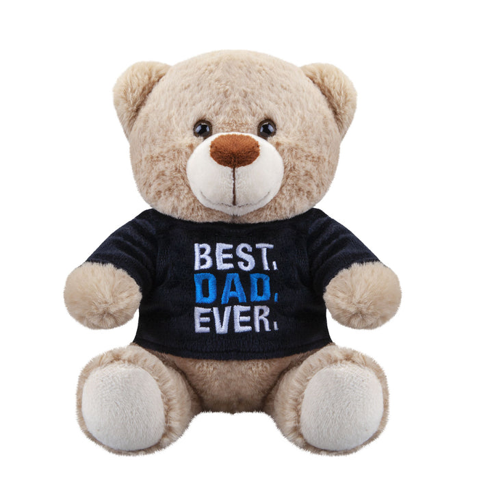 Best Dad Bear Black T Shirt Fathers Day Gift Present, Bithday Black T Shirt