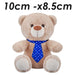 Best Dad Teddy Bear Blue Tie Fathers Day Gift Present, Bithday Gift Blue Tie