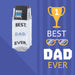 Best Dad Ever Socks Best Dad Fathers Day Gift Present, Bithday  Best Dad Ever