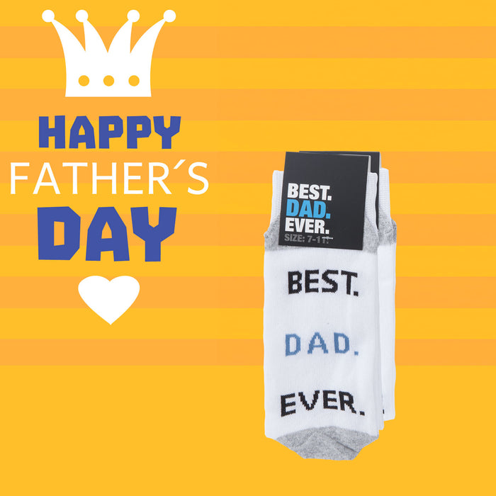 Best Dad Ever Socks Best Dad Fathers Day Gift Present, Bithday  Best Dad Ever