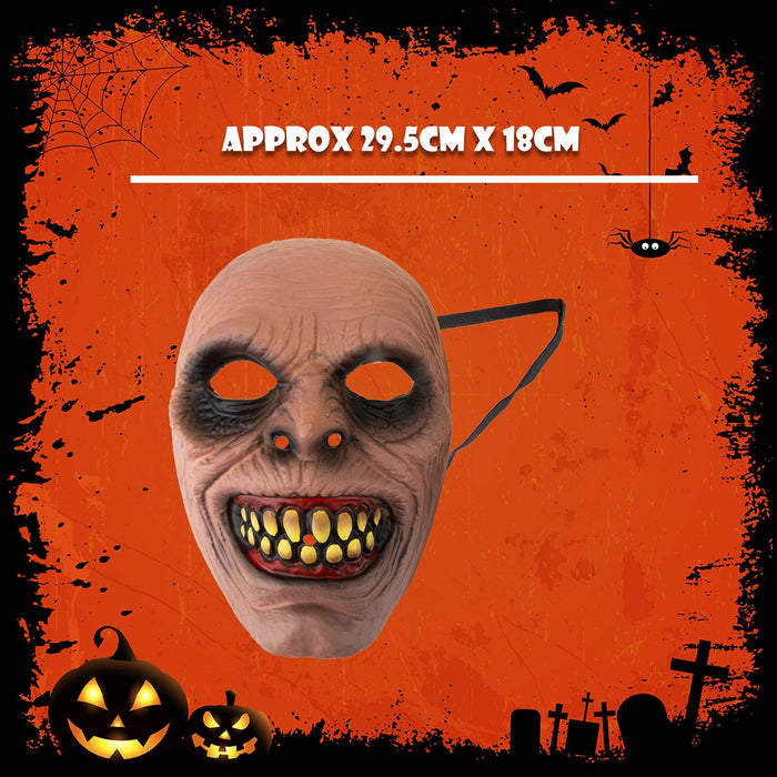 Halloween Scary Mask Old Man Face Party, Trick or Treat