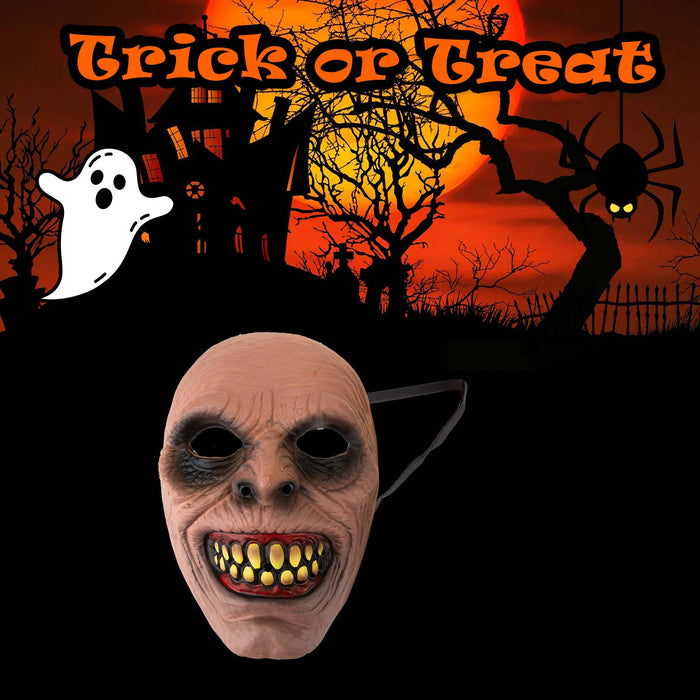 Halloween Scary Mask Old Man Face Party, Trick or Treat