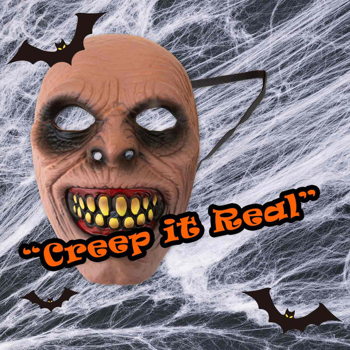Halloween Scary Mask Old Man Face Party, Trick or Treat