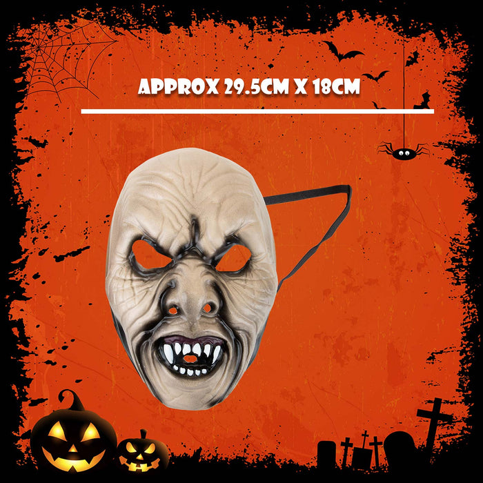 Halloween Scary Mask Old Man Face Party, Trick or Treat