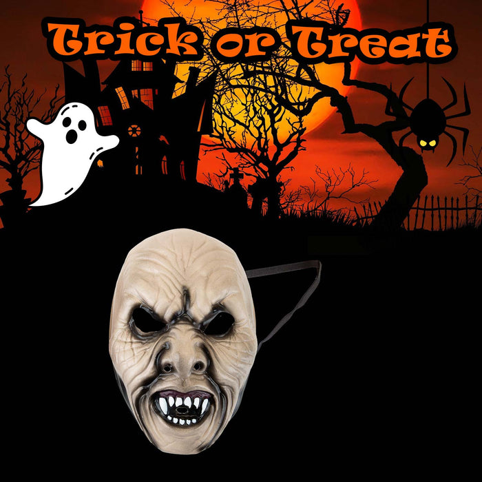 Halloween Scary Mask Old Man Face Party, Trick or Treat