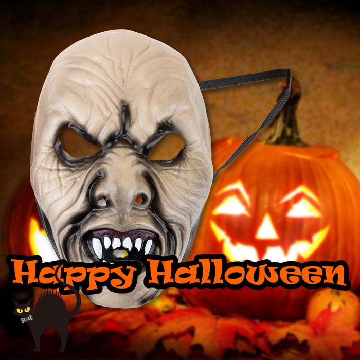 Halloween Scary Mask Old Man Face Party, Trick or Treat