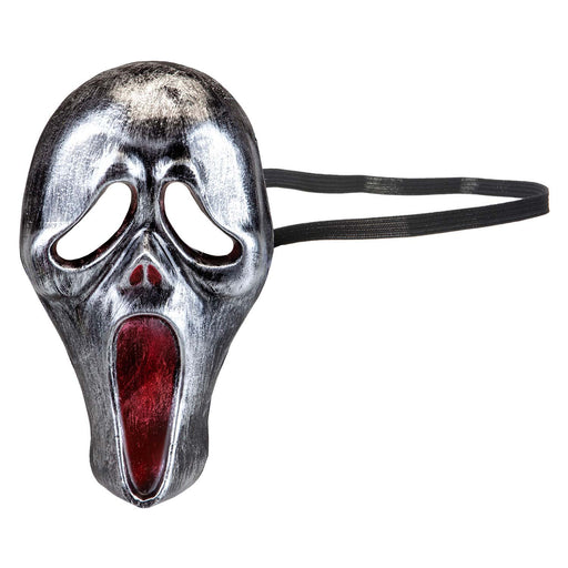 Halloween Ghost Mask Silver Halloween Party, Trick or Treat  Ghost