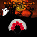 Halloween Veil Headband 5 Roses Design Party, Trick or Treat