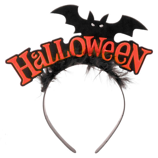 Halloween Bat Headband Halloween Party, Trick or Treat Orange
