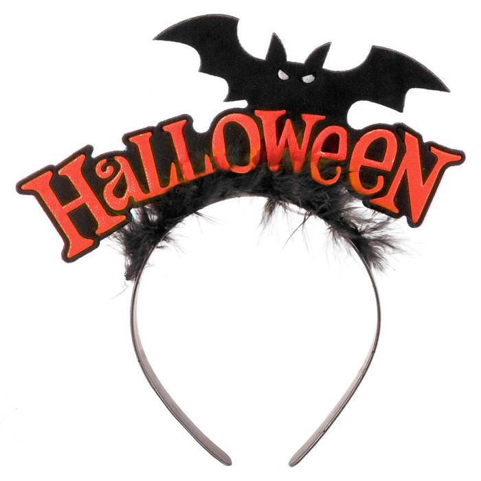 Halloween Bat Headband Halloween Party, Trick or Treat  Orange