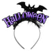 Halloween Bat Headband Halloween Party, Trick or Treat Purple