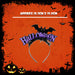 Halloween Bat Headband Halloween Party, Trick or Treat  Purple