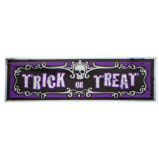 Trick Or Treat Banner 3ft Decoration Trick or Treat Party 90cm Trick Or Treat