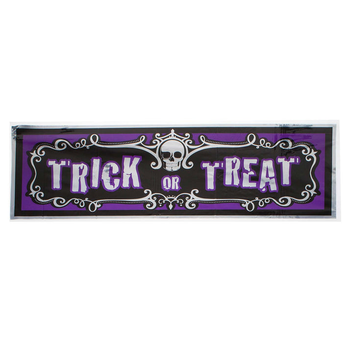 Trick Or Treat Banner 3ft Decoration Trick or Treat Party 90cm Trick Or Treat