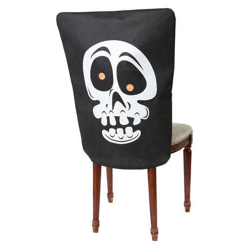 Halloween Chair Covers Halloween Party, Trick or Treat 65cm x 50cm Skull