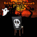 Halloween Chair Covers Halloween Party, Trick or Treat 65cm x 50cm Skull