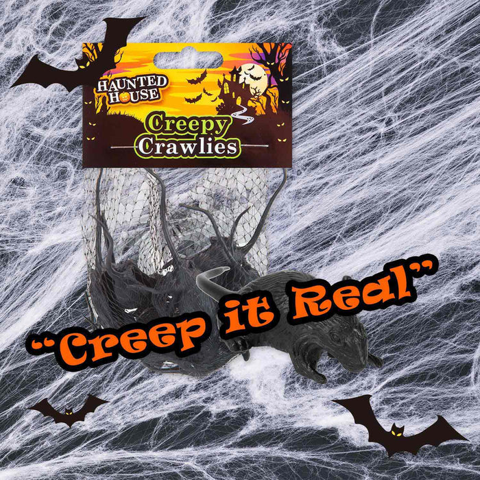 Halloween Creepy Crawlies Set Party, Trick or Treat Pack