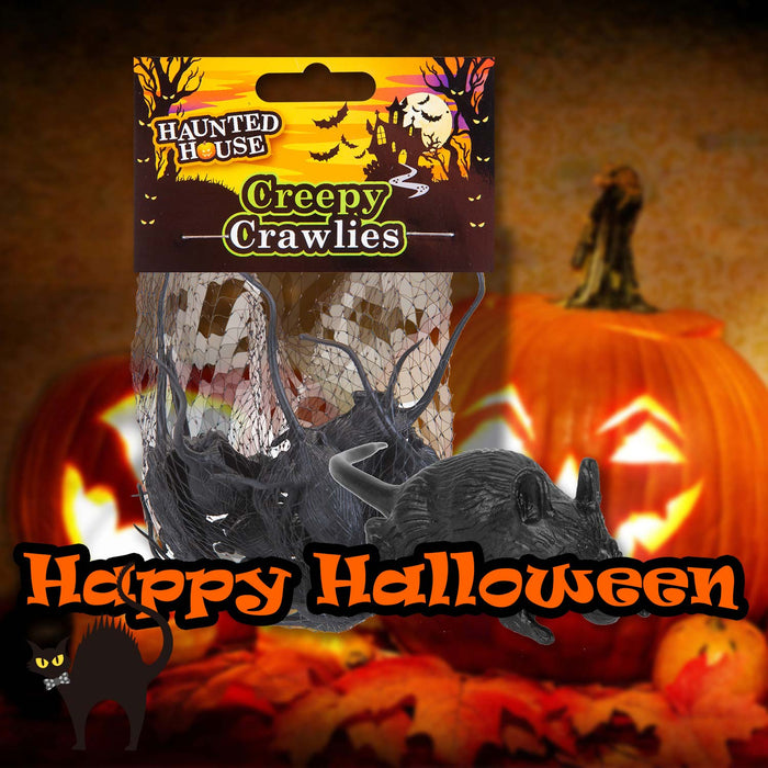 Halloween Creepy Crawlies Set Halloween Party, Trick or Treat Pack Rats