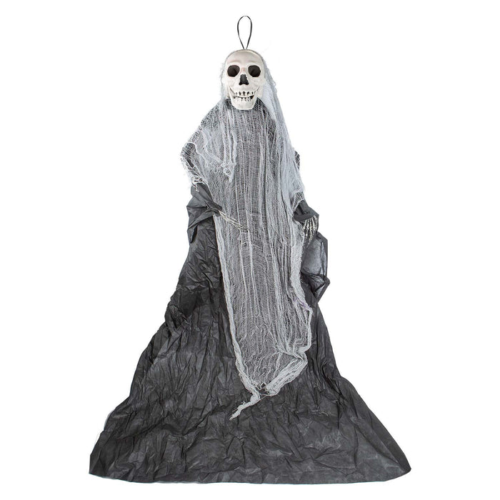 7ft Hanging Decoration Halloween Party, Trick or Treat  Skeleton Purple