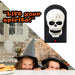 Halloween Spooky Doorbell with Flashing LED Lights Trick or Treat Skull