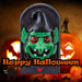 Halloween Spooky Doorbell with Flashing LED Lights Trick or Treat
