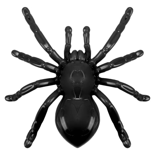 Light Up Spider with Suction Halloween Party, Trick or Treat  Black