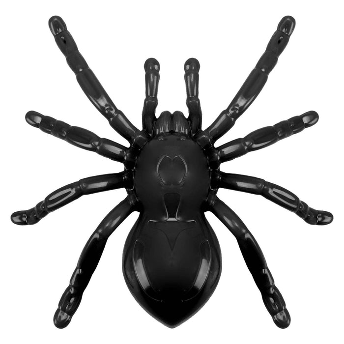 Light Up Spider with Suction Halloween Party, Trick or Treat  Black