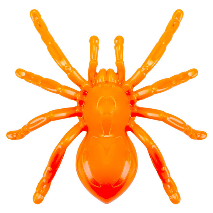 Light Up Spider with Suction Halloween Party, Trick or Treat  Orange