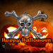 Halloween Wall Decorations Skull & Crossbones Party, Trick or Treat