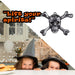 Halloween Wall Decorations Skull & Crossbones Party, Trick or Treat Silver