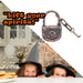 Halloween Decoration Lock, Chain & Key Halloween Party, Trick or Treat Gold