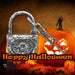 Halloween Decoration Lock, Chain & Key Halloween Party, Trick or Treat  Silver