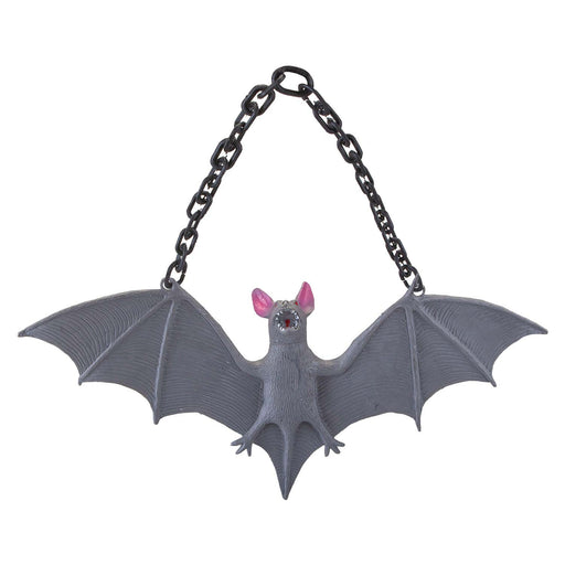 Hanging Bat Decoration Halloween Party, Trick or Treat  Grey